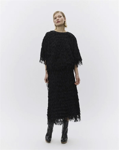 Day Birger et Mikkelsen - Barcelona Delicate Fringes Bluse - Black